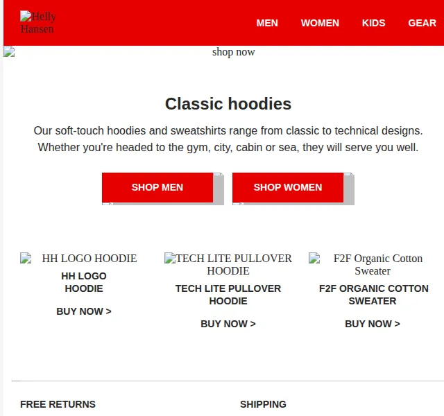 Helly Hansen: mikiny a sweatshirty na chladné počasí – červen 2026 | Nuslet.cz