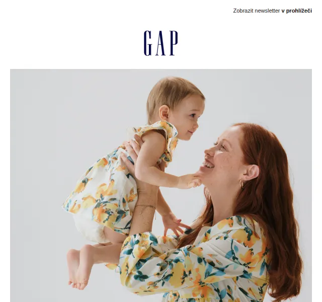 GAPstore.cz: Dámské oblečení a matchy-matchy se slevou 20 % – červen 2026 | Nuslet.cz