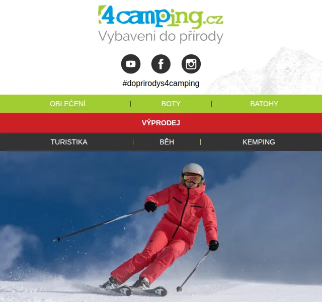 4camping: Sleva 20 % na Kilpi, Dare 2b, Regatta – červen 2026 | Nuslet.cz