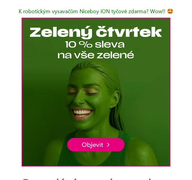 Pilulka.cz: Sleva 10 % na vše zelené – červenec 2026 | Nuslet.cz