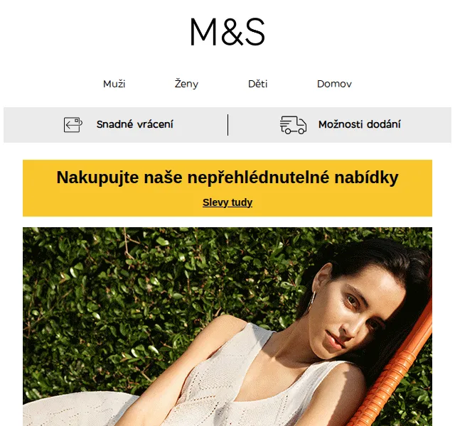 Marks and Spencer: Letní slevy a nová kolekce – červen 2026 | Nuslet.cz