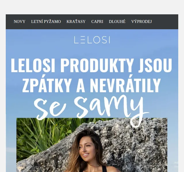 LELOSI: Nová kolekce a doplnění skladů – červen 2026 | Nuslet.cz