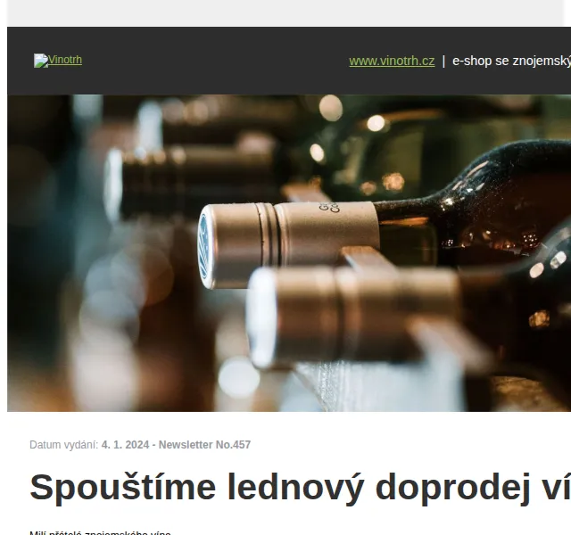 Vinotrh: Lednový doprodej vín – červen 2026 | Nuslet.cz