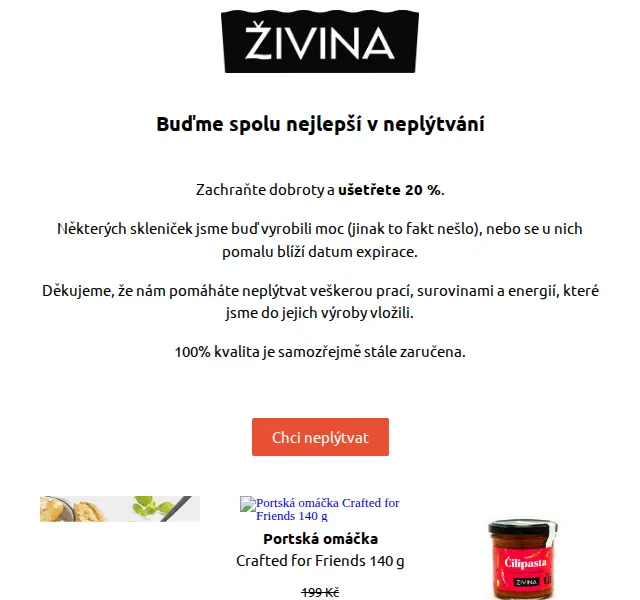 Živina: Dobroty s 20% slevou – červen 2026 | Nuslet.cz
