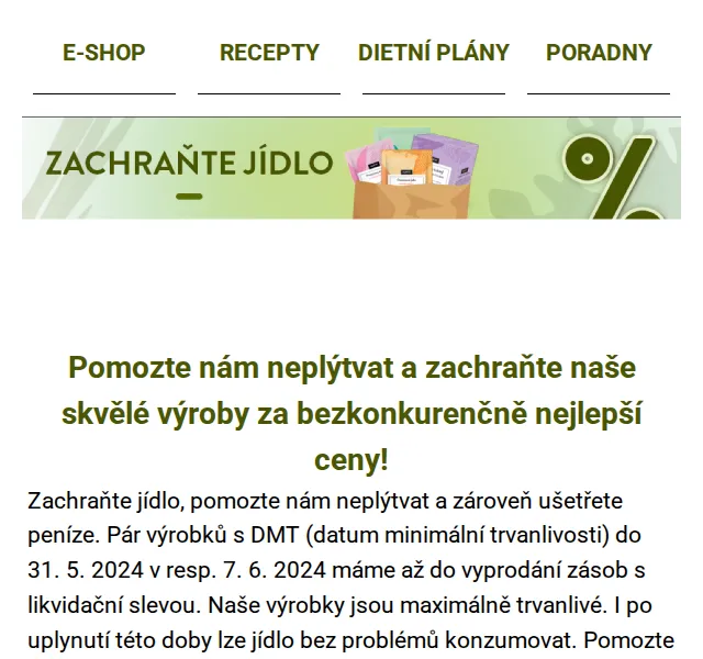 MyKETO: Zachraňte jídlo se slevou až 70 % – červen 2026 | Nuslet.cz