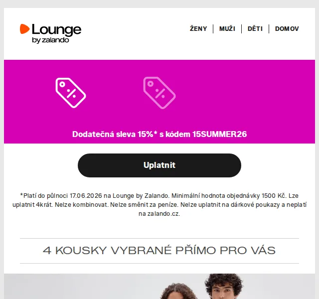 Lounge by Zalando: až 85 % sleva na KARL LAGERFELD – červen 2026