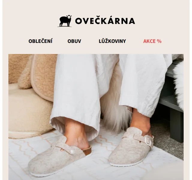 Ovečkárna: Sleva 250 Kč při nákupu nad 1199 Kč – červenec 2026 | Nuslet.cz