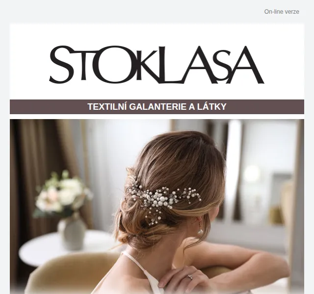 Stoklasa: Svatební bižuterie do vlasů – červenec 2026 | Nuslet.cz