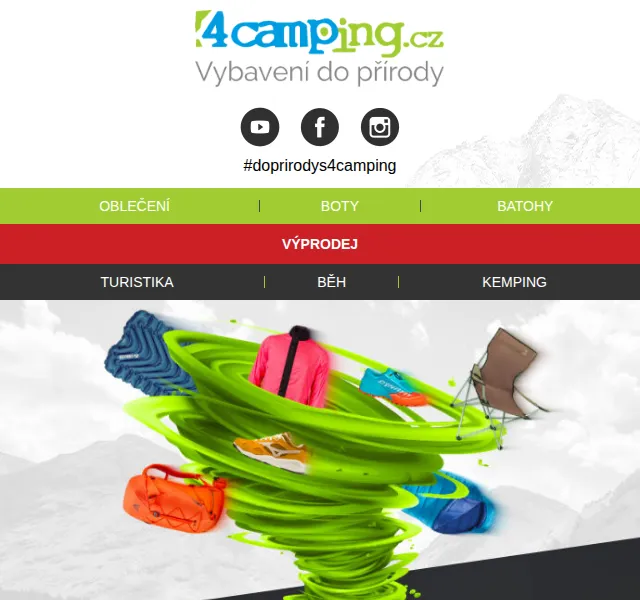 4camping.cz: Slevové tornádo – červenec 2026 | Nuslet.cz