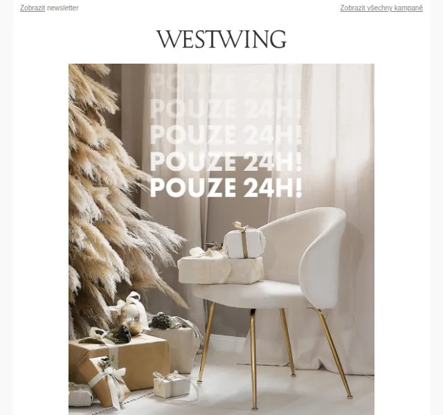 Westwing: židle Westwing Collection s doručením do Vánoc – červen 2026 | Nuslet.cz