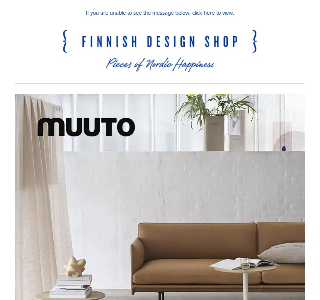 Finnish Design Shop: Sleva 20 % na Muuto Outline pohovky – červen 2026 | Nuslet.cz