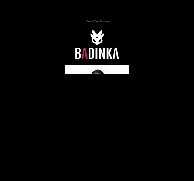 BADINKA: Nová kolekce All Black – červenec 2026 | Nuslet.cz