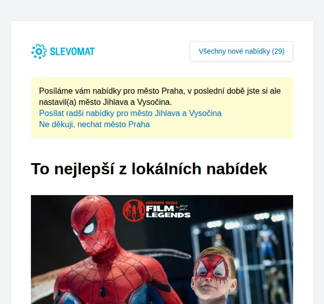 Slevomat: Létající zážitek ve VR a další slevy – červen 2026 | Nuslet.cz