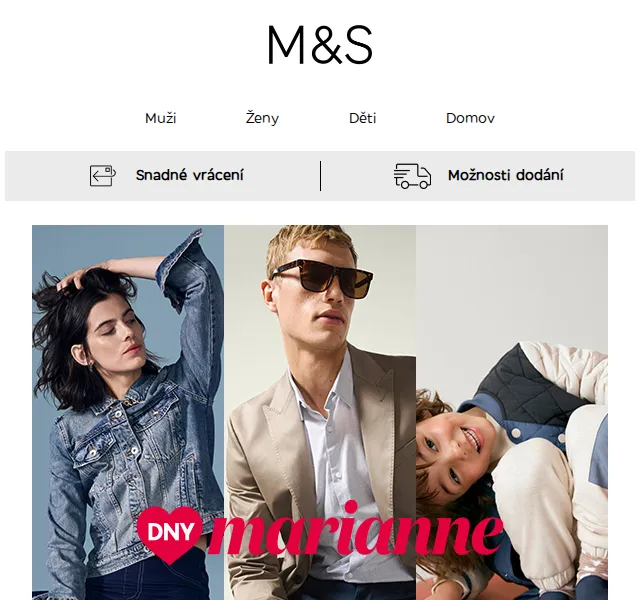 Marks and Spencer: sleva až 25 % na doplňky – září 2023 | Nuslet.cz