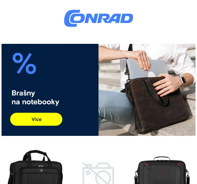 Conrad Electronic: Sleva na brašny, myši a switche – červenec 2026 | Nuslet.cz