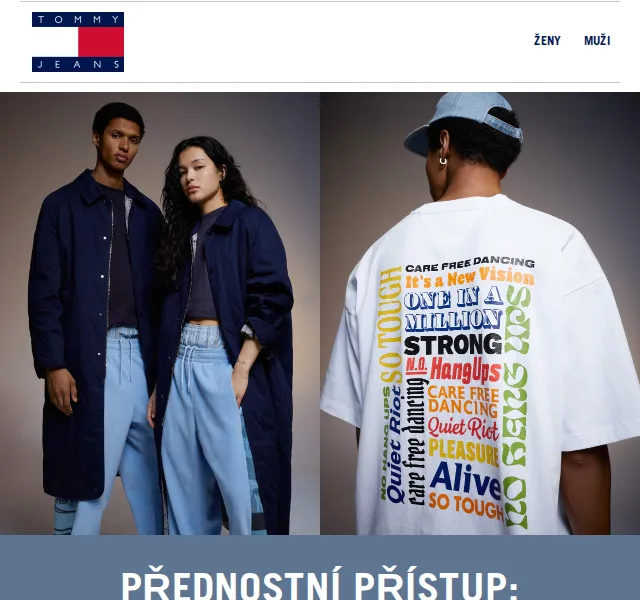 Tommy Hilfiger: Tommy x Martine Rose – přednostní přístup – červen 2026 | Nuslet.cz