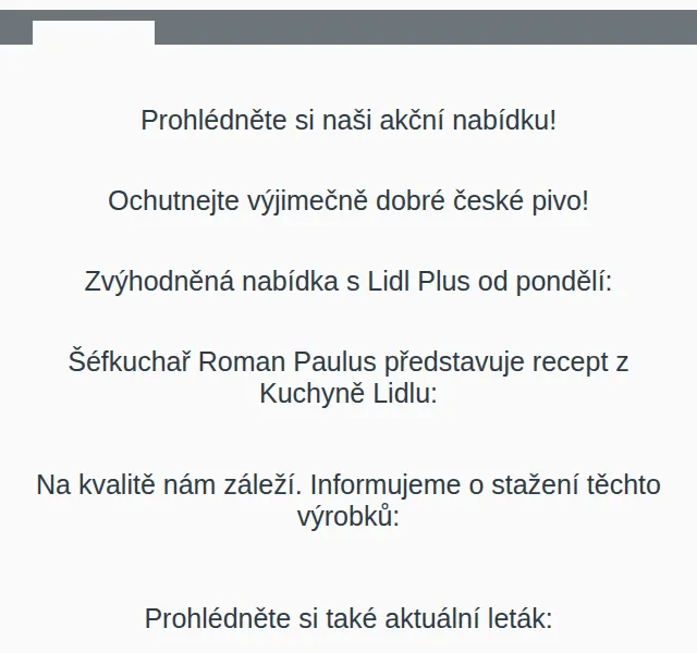 Lidl: Ochutnejte výjimečně dobré české pivo – červen 2026 | Nuslet.cz