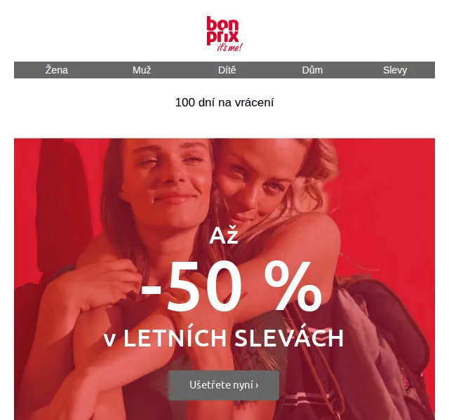 bonprix: Letní slevy až -50 % – červen 2026 | Nuslet.cz