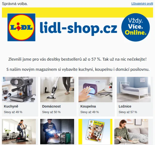 Lidl: Lednový magazín se slevami až 57 % – červenec 2026 | Nuslet.cz