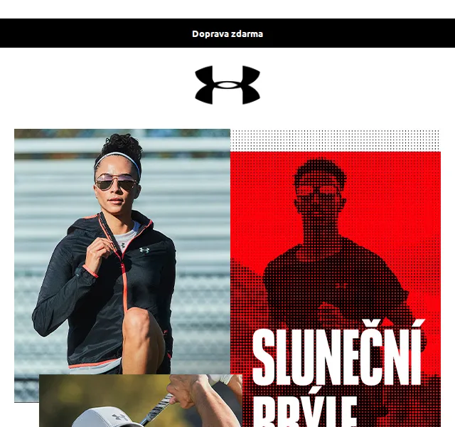 Under Armour: Sleva 25 % na sluneční brýle – červenec 2026 | Nuslet.cz