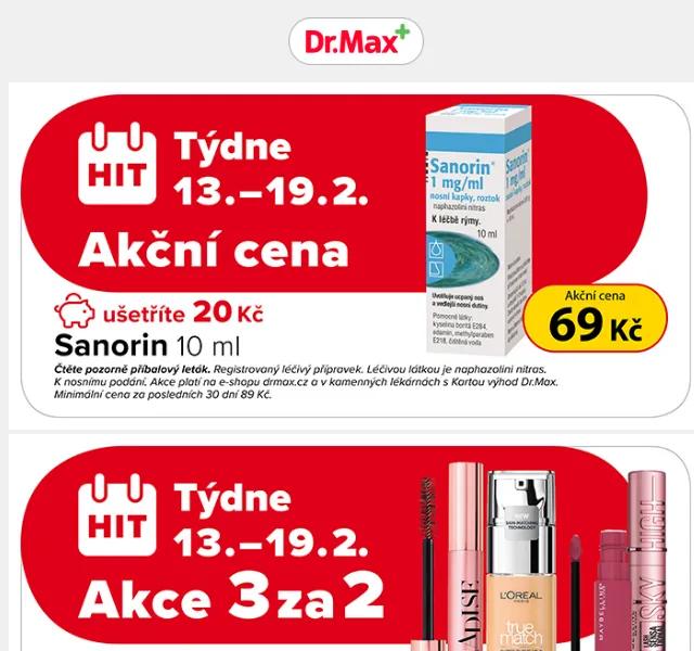 Dr.Max E-shop: TOP akce s dopravou zdarma – červen 2026 | Nuslet.cz