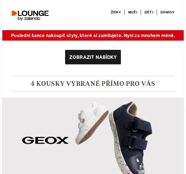 Lounge by Zalando: Geox, Vagabond & Apart se slevou až 75 % – červen 2026 | Nuslet.cz