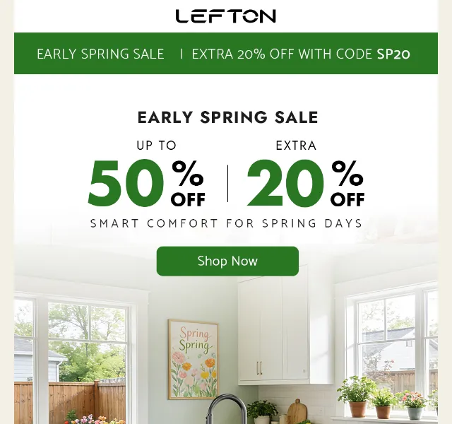Lefton Sanitary: Extra sleva 20 % na koupelny – červen 2026 | Nuslet.cz