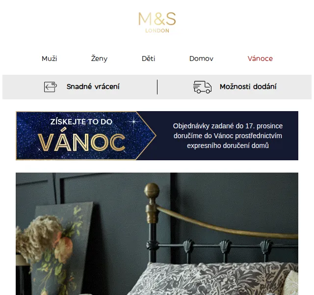 Marks and Spencer: Oddělení spánku – červenec 2026 | Nuslet.cz