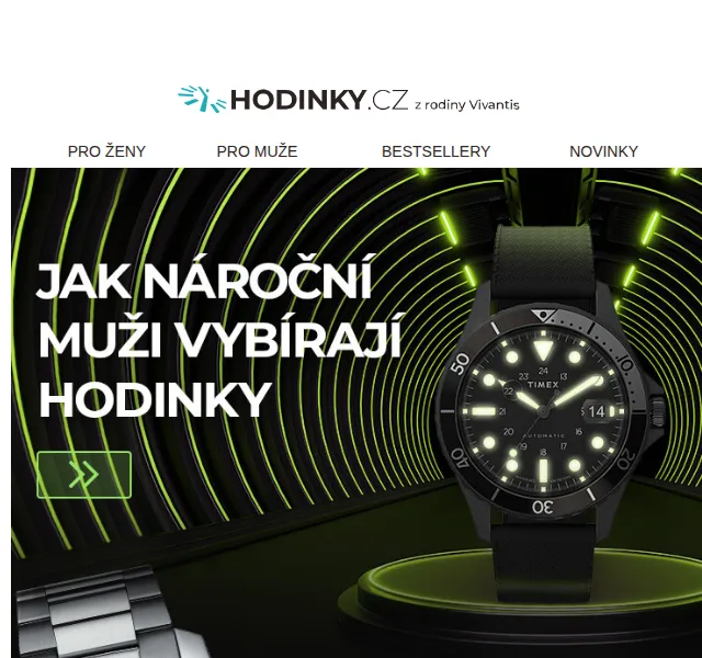 Hodinky.cz: Sleva 20 % na HUGO BOSS – červenec 2026 | Nuslet.cz
