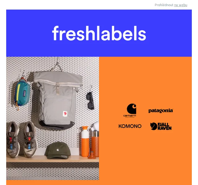 Freshlabels: Slevy až 50 % na Patagonia, Fjällräven – červen 2026 | Nuslet.cz