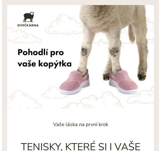 Ovečkárna: Nové tenisky od 699 Kč – červen 2026 | Nuslet.cz