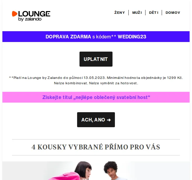 Lounge by Zalando: Svatební móda a boty se slevou až 84 % – červen 2026 | Nuslet.cz