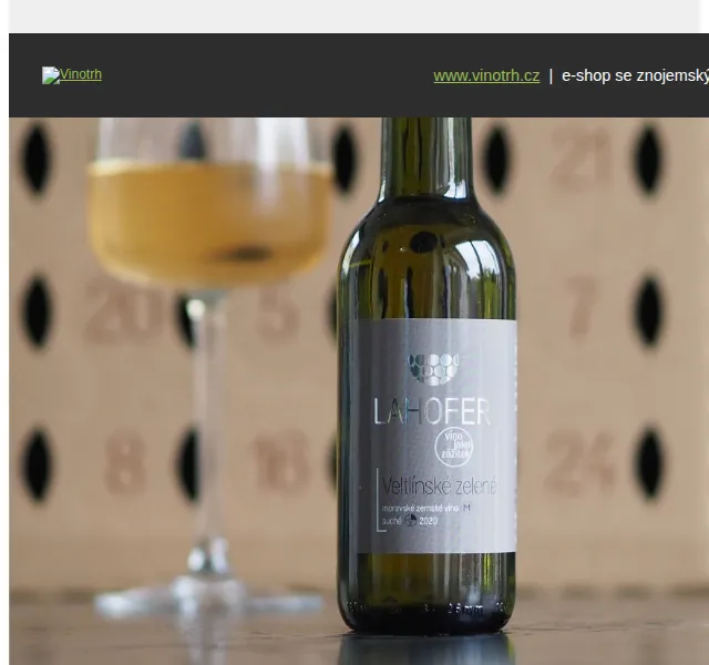 Vinotrh: Vinný adventní kalendář LAHOFER – říjen 2023 | Nuslet.cz