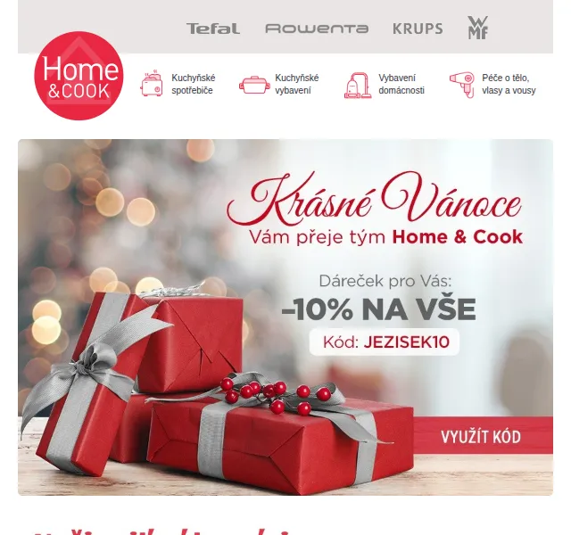 Home & Cook: 10% sleva na vše – červen 2026 | Nuslet.cz
