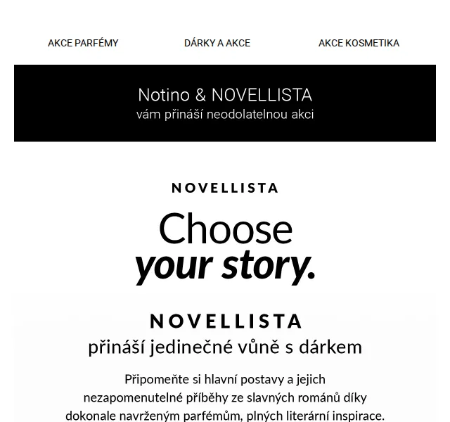 Notino: Parfémy Novellista s dárkem – červen 2026 | Nuslet.cz