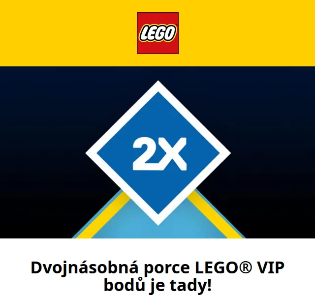 LEGO®: Dvojnásobek VIP bodů – červenec 2026 | Nuslet.cz