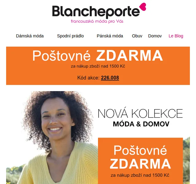 Blancheporte: Nová kolekce dámské módy – duben 2026 | Nuslet.cz