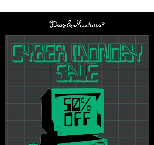 Deus Ex Machina Europe: Cyber Monday slevy až 50 % – červen 2026 | Nuslet.cz