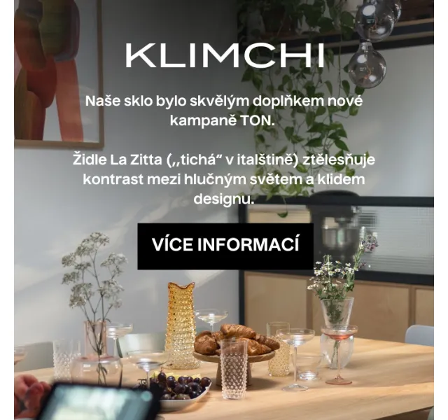 KLIMCHI: Tichá revoluce skla – červenec 2026 | Nuslet.cz
