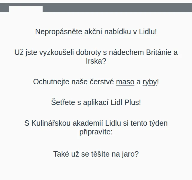 Lidl: Velikonoční nabídka sladkostí a masa – červen 2026 | Nuslet.cz