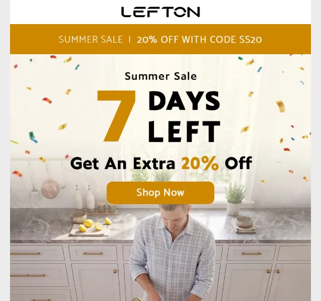 Lefton Sanitary: sleva 20 % – srpen 2026 | Nuslet.cz