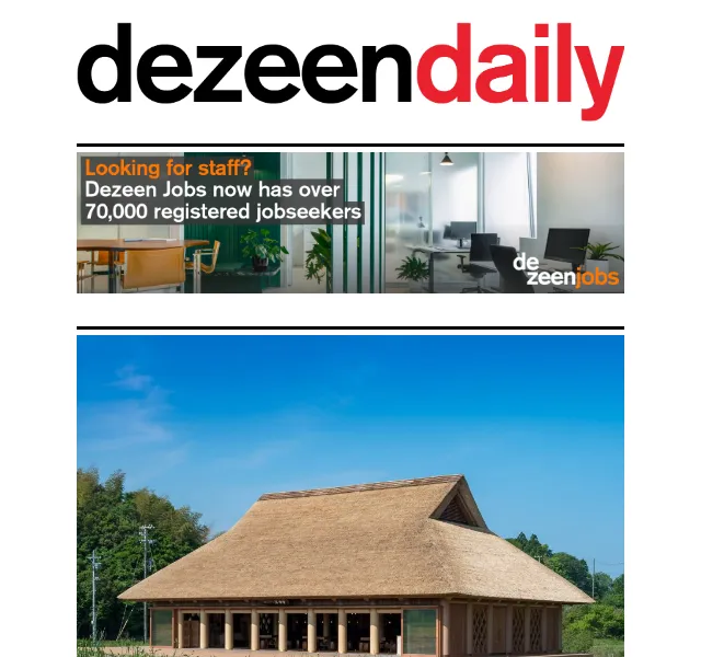 Dezeen Daily: architektura a design – červen 2026 | Nuslet.cz