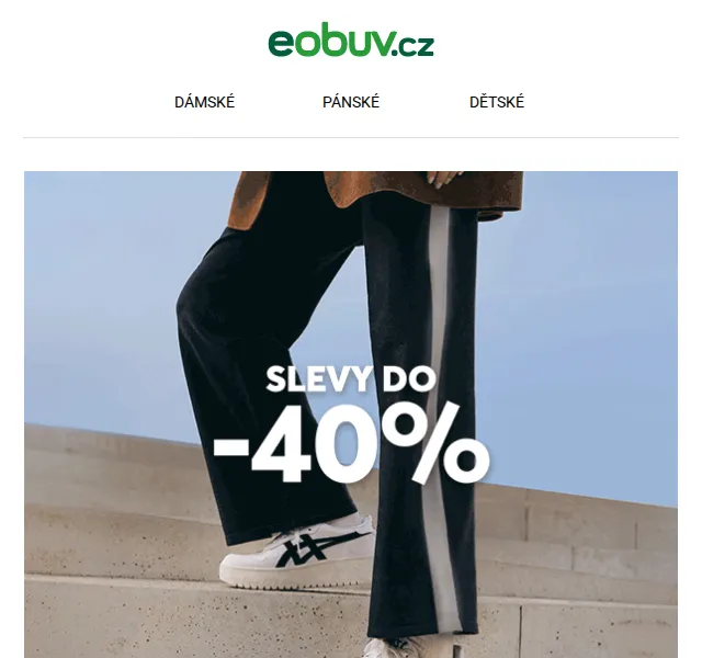 EOBUV.cz: Podzimní slevy až 40 % na boty – červenec 2026 | Nuslet.cz