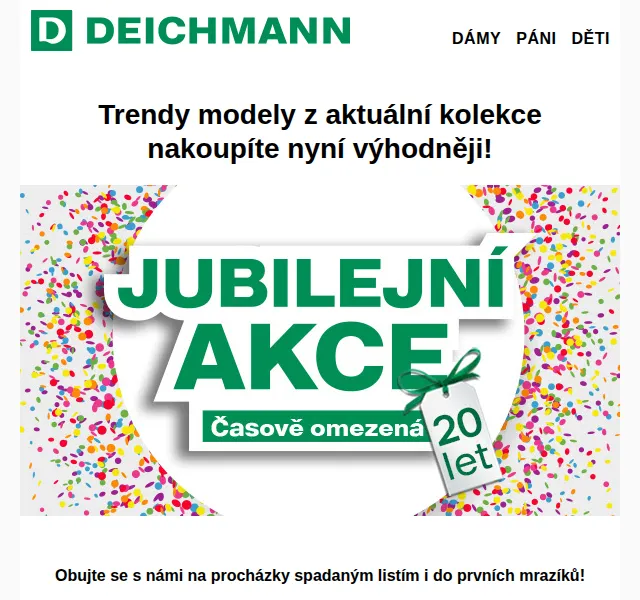 DEICHMANN: Sleva na podzimní modely – červen 2026 | Nuslet.cz
