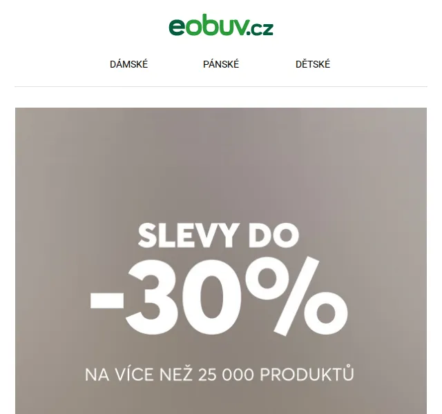 eobuv.cz: slevy do -30 % na značkovou obuv – červen 2026 | Nuslet.cz