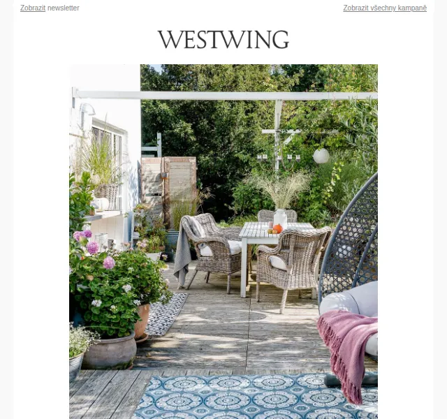 Westwing: 200 must-have produktů pro zahradu – červen 2026 | Nuslet.cz