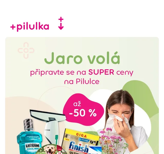Pilulka.cz: Jarní úklid se slevou až 51 % – červenec 2026 | Nuslet.cz