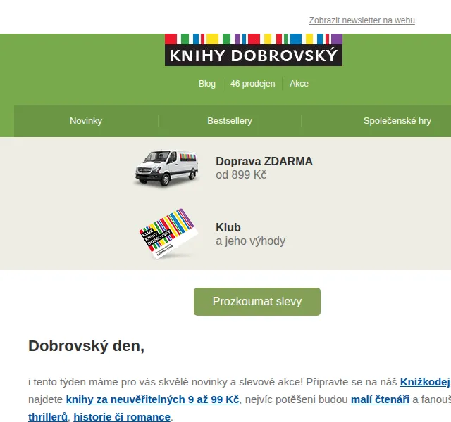 KnihyDobrovsky.cz: Knížkodej od 9 Kč a novinka Rebecca Yarros – červenec 2026 | Nuslet.cz