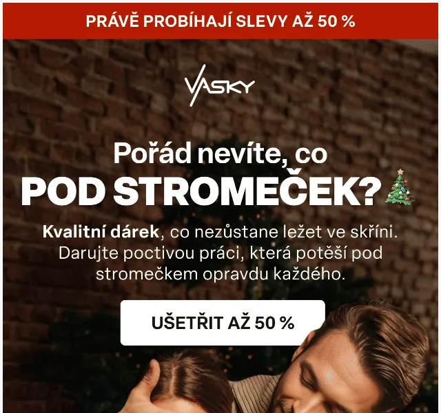 Vasky: Vánoční dárky – duben 2026 | Nuslet.cz