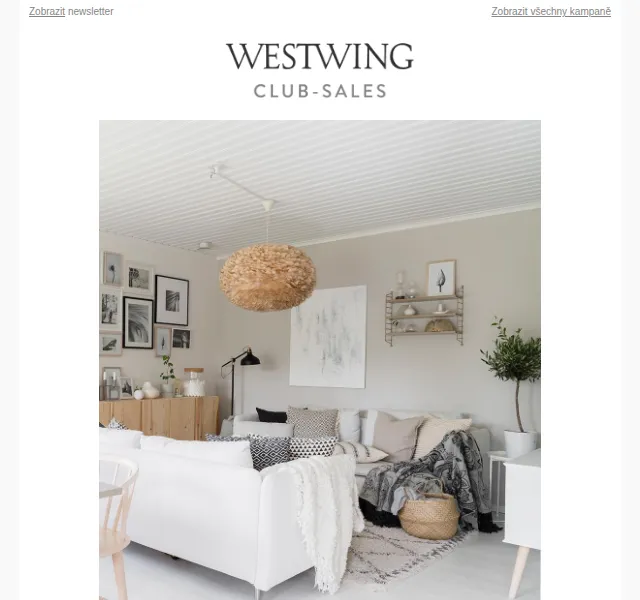 Westwing: Scandi styl a Glamour kolekce – červen 2026 | Nuslet.cz